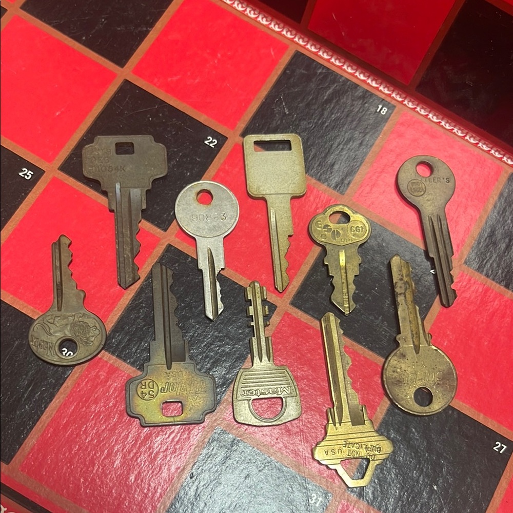 Vintage Key Collection